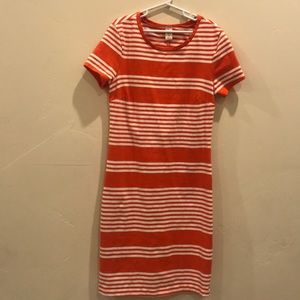 Striped t shirt dress